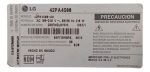 Tarjeta Main LG 42PA4500-UM EAX64696604(1.1) - Imagen 4