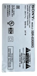 Fuente De Poder Sony XBR-65X800G / APS-430 - Imagen 3