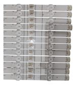 Tiras Led De Repuesto Para Tv Hisense 75U6H Originales - Imagen 3
