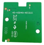 Botonera Para Tv Evl 43EVLS4 40-43D140-KEC2LG - Imagen 2