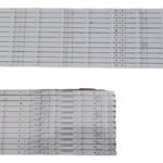 Tiras Led De Repuesto Para Tv Hisense 75U6H Originales