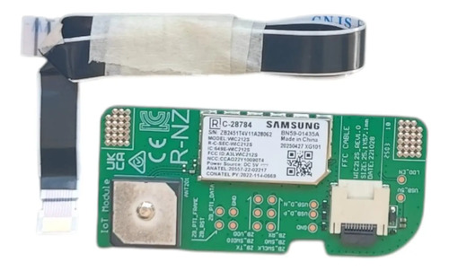 D_716899-MLM107023378557_022026-O.jpg Módulo Wifi Samsung QN65LS03FAF / WIC212S - Imagen 1
