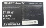 Main Sharp 4T-C60HL4320U / MB-M9010-DL-0190 - Imagen 3