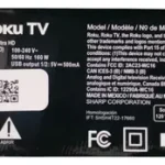 Módulo Wifi Sharp 4T-C58EL8UR / WC16R2601F