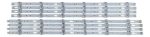 Leds Samsung UN58TU7000F / LM41-00873A (originales)