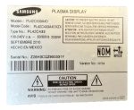 Main Samsung PL42C433A4D / BN41-00965A - Imagen 3