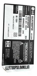 Fuente De Poder LG 65UR7800PSB / LGP6065AT-22U1 - Imagen 3