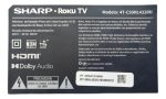 T-Con Sharp 4T-C50HL4320U / TC-U-A-0121 - Imagen 3