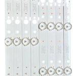 Leds LG 43UJ6200 Originales