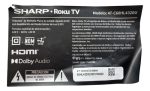 Fuente De Poder Sharp 4T-C60HL4320U / CH1160D-1N550S - Imagen 3