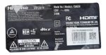 T-Con Hisense 75A65H / RSAG7.820.11383/ROH - Imagen 3