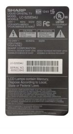 Tarjeta Inversora Sharp LC-52SE94U QKITF0201S1P2(7Y) - Imagen 4